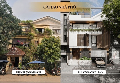 Lý do chọn dịch vụ cải tạo nhà cũ cùng MRA