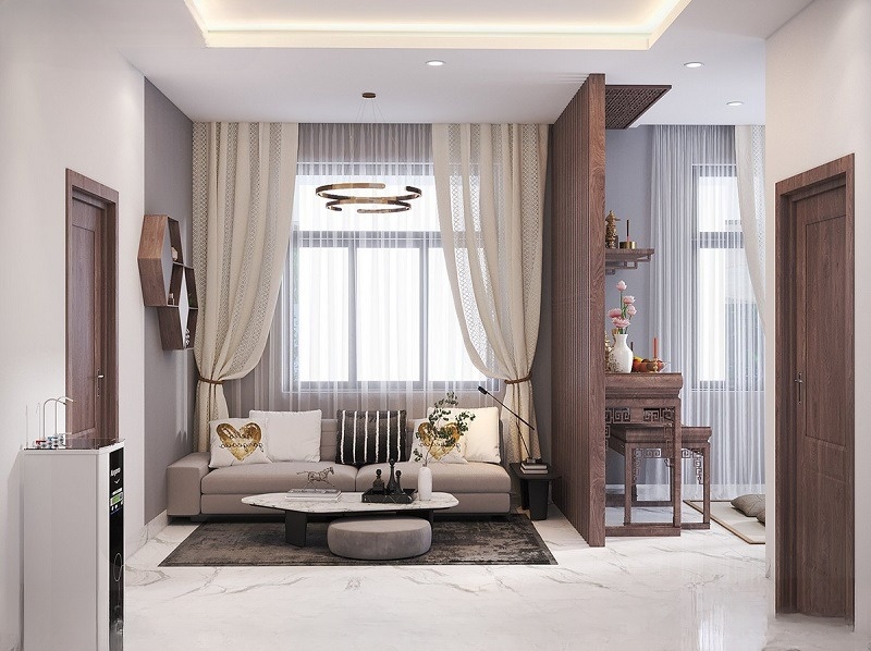 Nội thất biệt thự mái nhật 2 tầng15