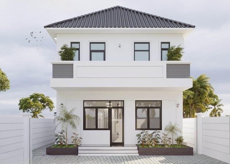 Nội thất biệt thự mái nhật 2 tầng5