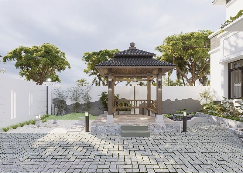 Nội thất biệt thự mái nhật 2 tầng6