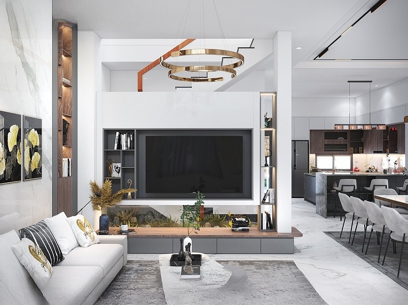 Nội thất biệt thự mái nhật 2 tầng9