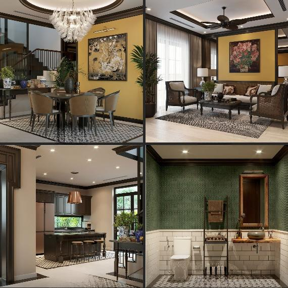 Nội thất phong cách đông dương