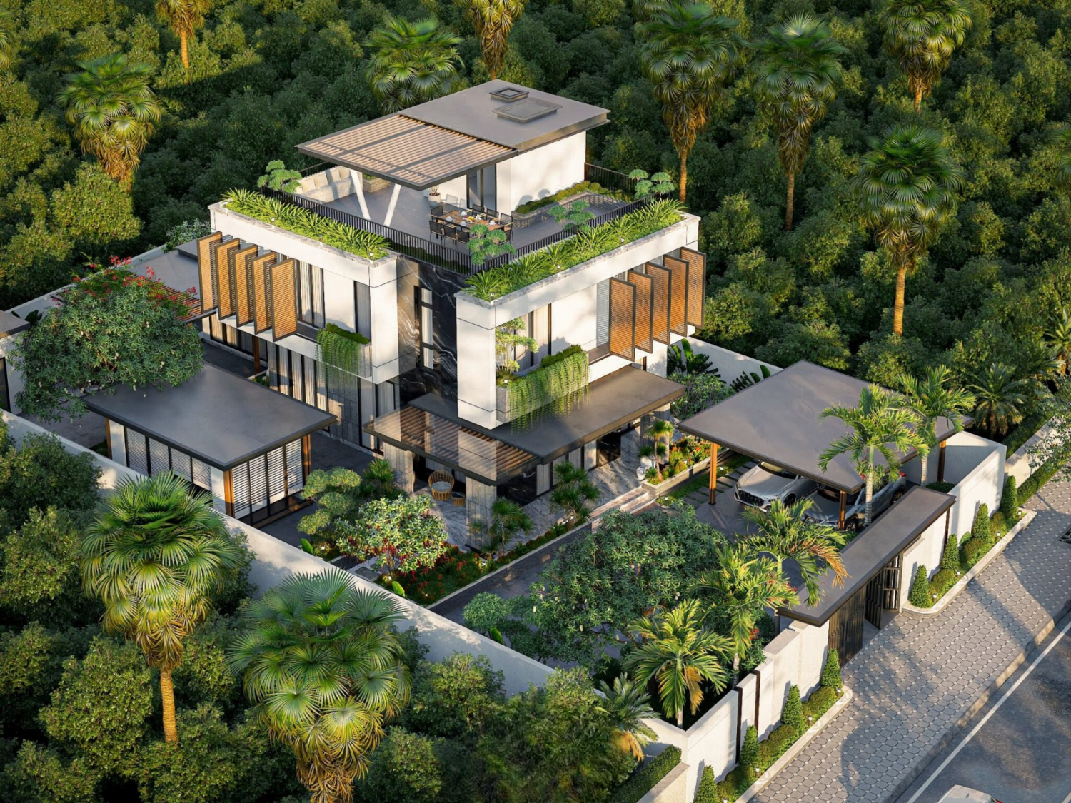 Sự khác biệt nhà ở quê kiến trúc