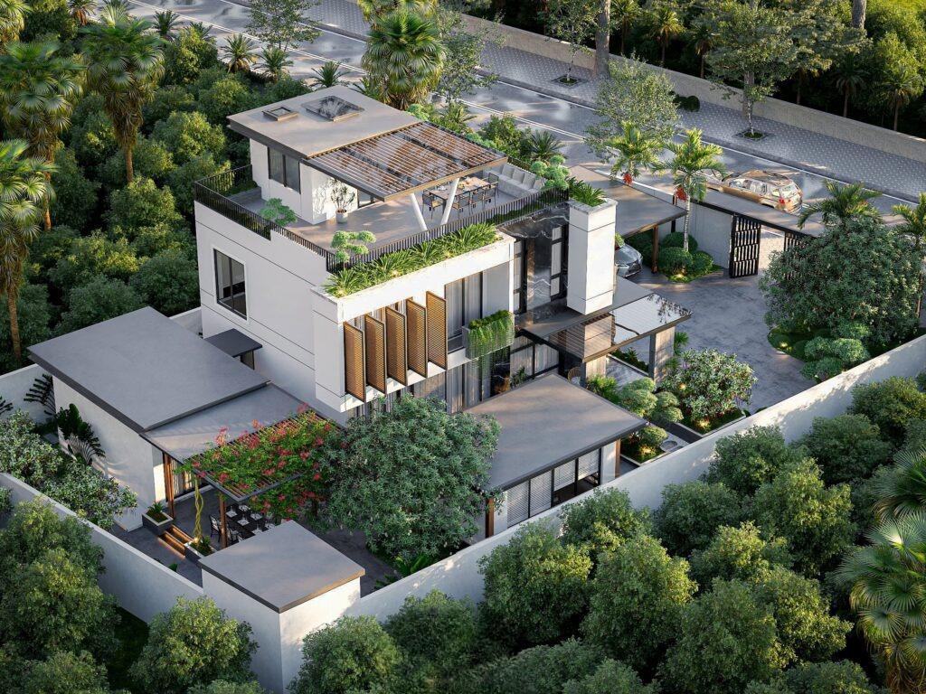 Sự khác biệt nhà ở quê KIẾN TRÚC2