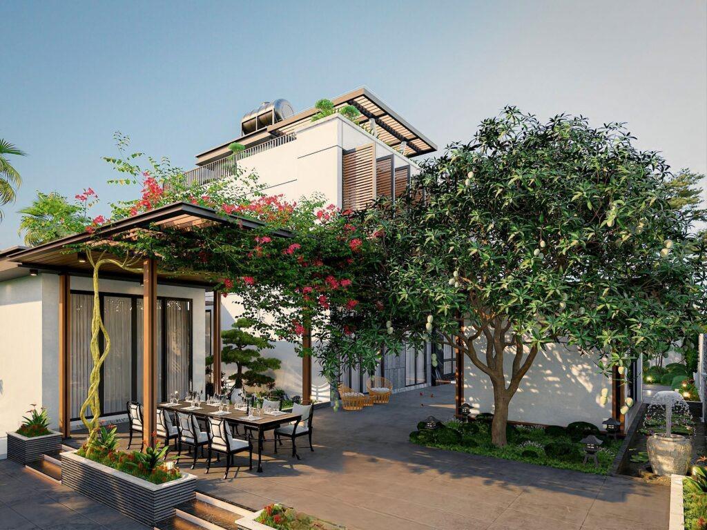 Sự khác biệt nhà ở quê KIẾN TRÚC8