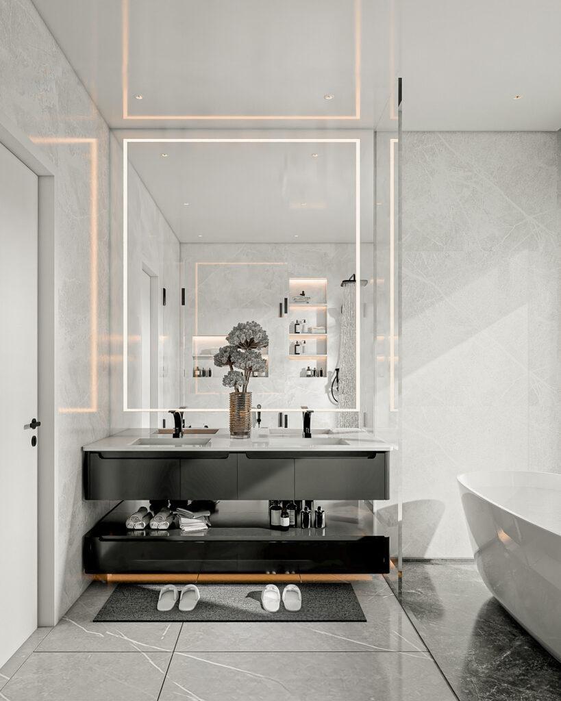 Sự khác biệt nhà ở quê WC TẦNG 1