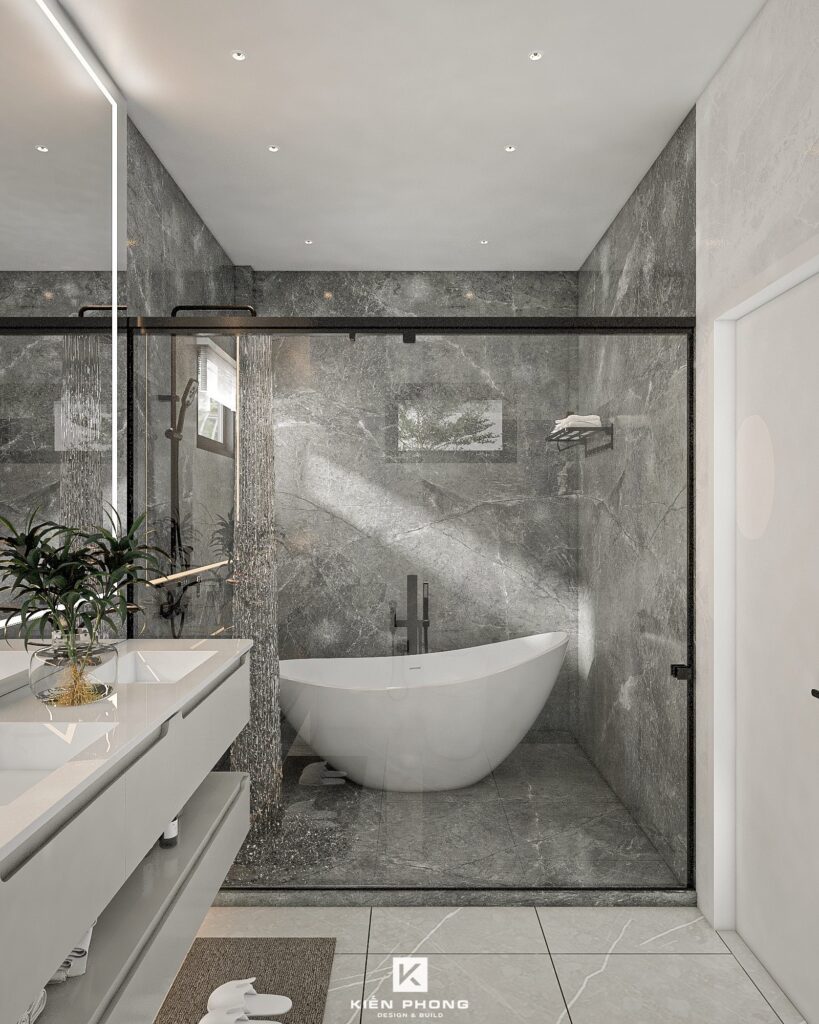 Sự khác biệt nhà ở quê WC TẦNG TRỆT4